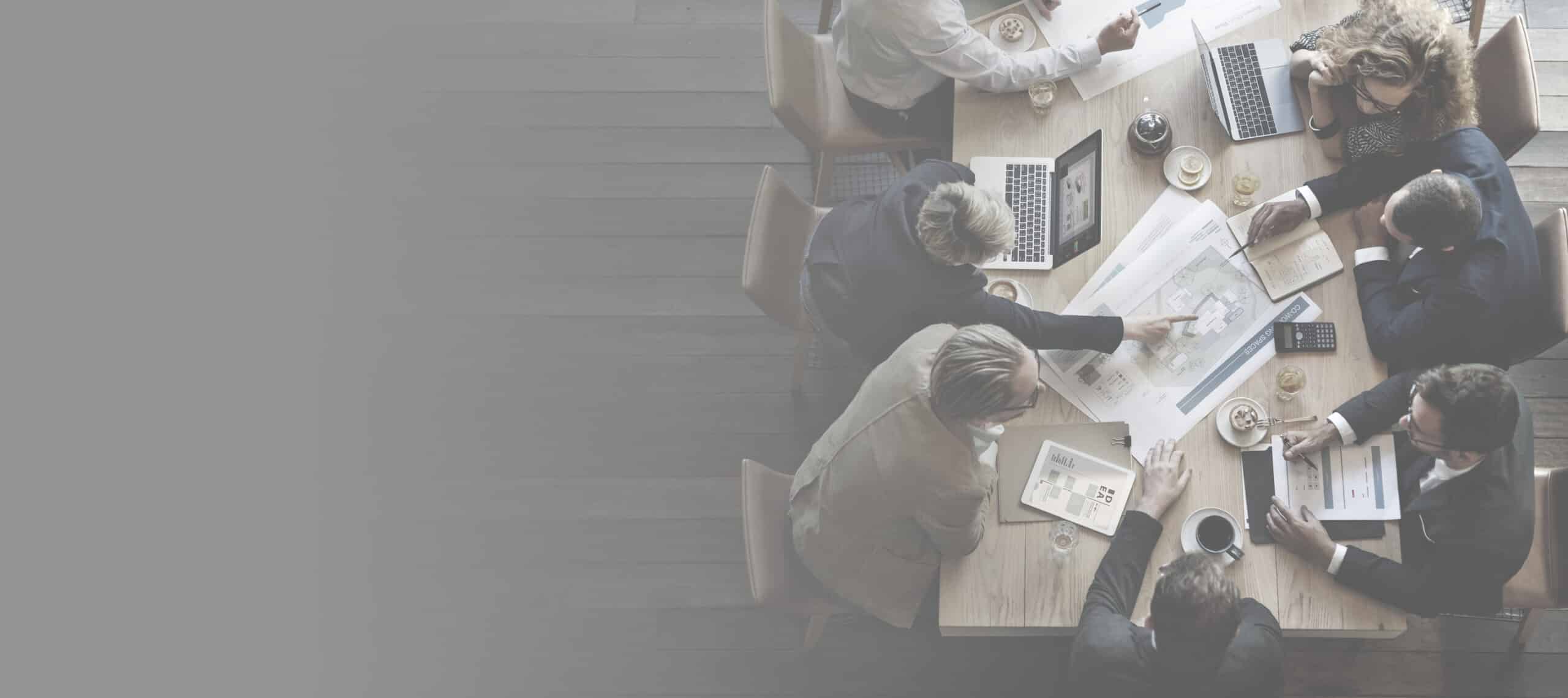 diverse businesspeople having a meeting